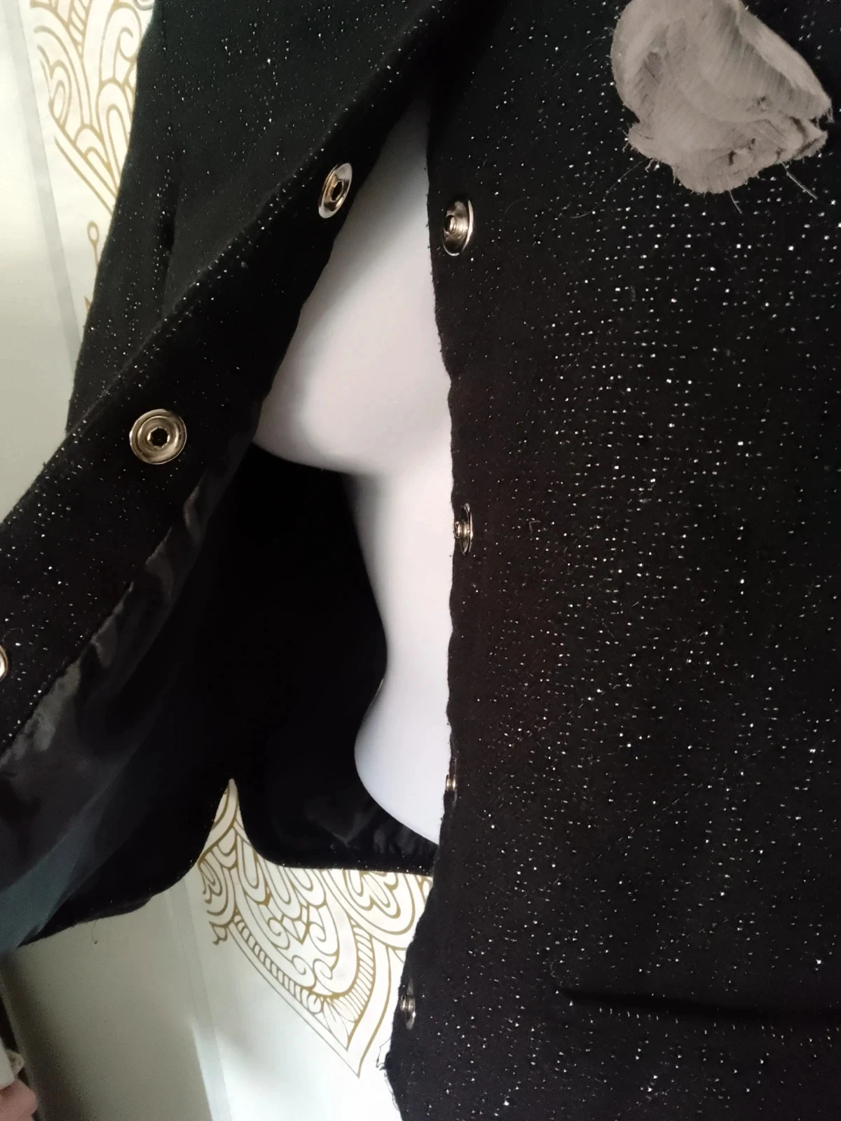 Chaqueta acolchada negra mujer xxs – photo 2